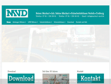 Tablet Screenshot of markart-mvd.de